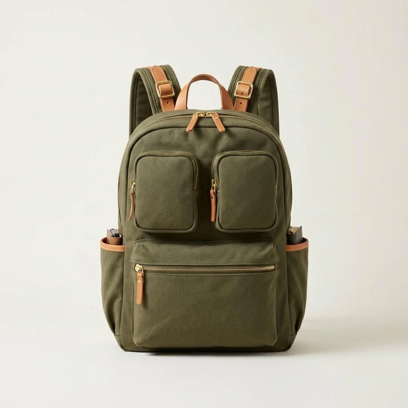 Everyday Canvas Backpack — Demonstration